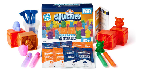 Kit De Actividades Elmerøs Squishies Para Niños, Kit De Jugu