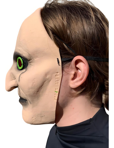 Máscara Freira Valak Assasina Terror Haloween Bruxa Fantasia