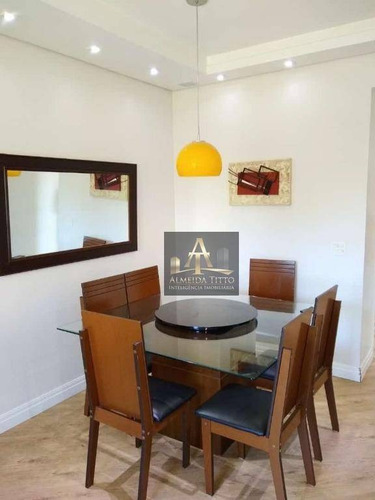 Apartamento Com 3 Dormitórios À Venda, 69 M² Por R$ 310.000,00 - Vila Iracema - Barueri/sp - Ap2985