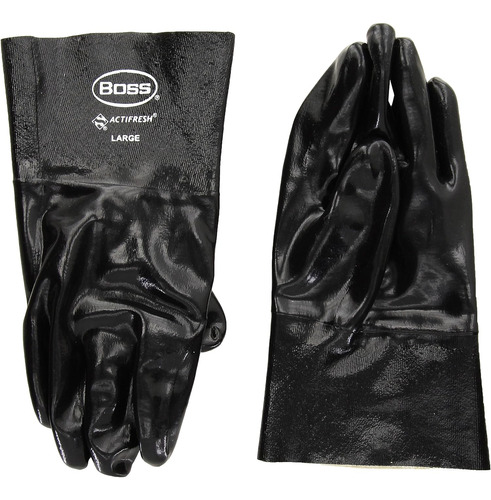 Gloves 951 Guantes De Neopreno De Agarre Suave, Color Negro