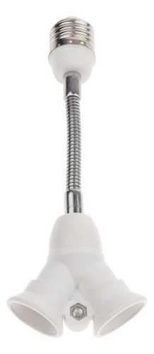 E27 2 En 1 Bombilla Led Base Convertidor Adaptador Divisor