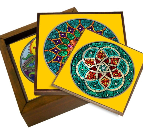 Posavasos Con Tus Fotos - Regalo Hombre Mujer Familia Amigo