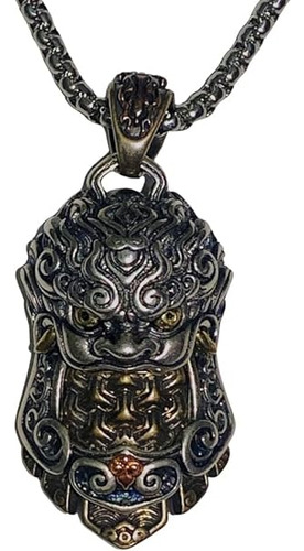 Tang Dynasty Warrior   Collar Con Dije De Guerrero Samurai