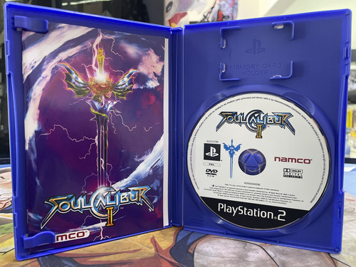 Jogo Soul Calibur 2 Ps2 Europeu Completo Leia A Descrição