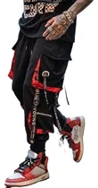 Comprar Hip Hop Cargo Joggers - Calça De Moletom Harém, Cor N