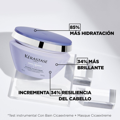 Imagen 2 de 5 de Kerastase Cicaextreme Mascara Cab Rubios 200ml