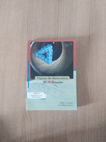 Coleção Tópicos De Matemática Ime Ita Olimpíadas - 3 Volumes - Carlos A. Gomes E José Maria Gomes