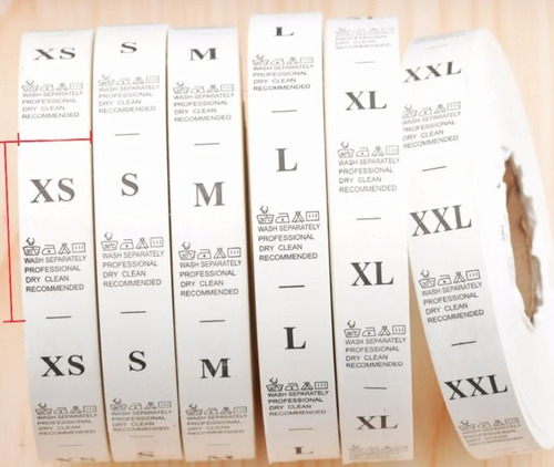 Pack X8 Rollos Poliamida Blanca 40mm X 200m Buje 3 Pulgadas Para Impresión De Etiquetas Textiles Para Impresoras Zebra, Tsc, Honeywell, Hprt, Datamax, Sato,xprinter, De Alta Durabilidad