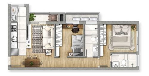 Imagem 16 de 16 de Apartamento | 01 Suíte + 01 | Alto Padrão De Acabamento | Localização Privilegiada No Coração Do Bairro Anita Garibaldi - Sa00210 - 32653578