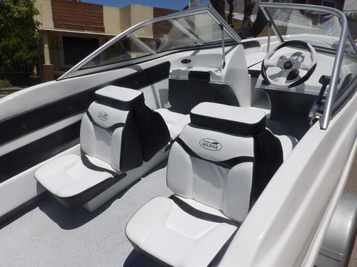 Imagen 5 de 15 de Lancha Open 3v Tango 470 Power Tec 40 Hp Nautica Milione 5