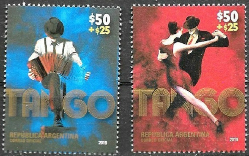 2019 Tango- Baile Y Bandoneon - Argentina ( Serie) Mnh
