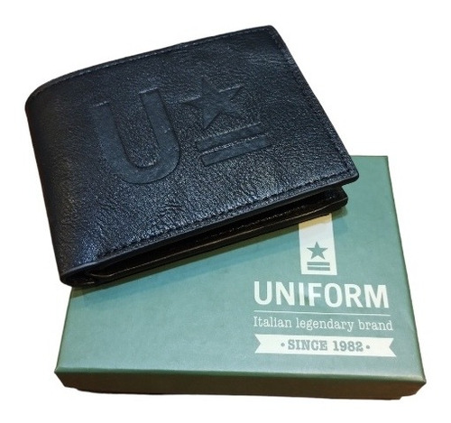 Imagen 3 de 8 de Billetera Hombre Uniform Original En Caja Modelo 12686