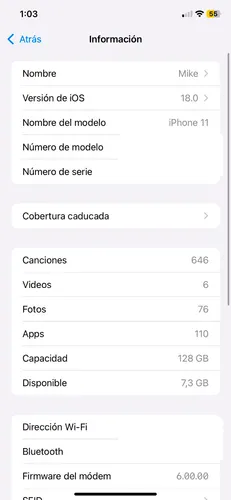 iPhone 11 128gb (Usado)