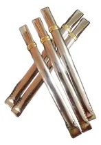 Comprar Bombillas Chata D\u002Facero Inoxidable!pack X 12.$700super Ofer.