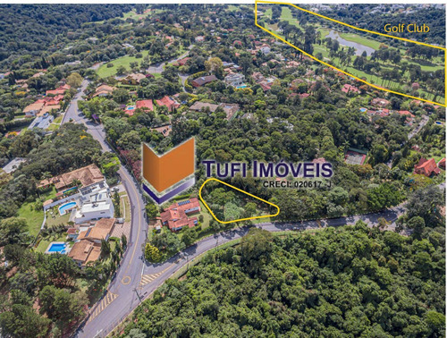 Vende-se Terreno No São Fernando Golf Club - 4541
