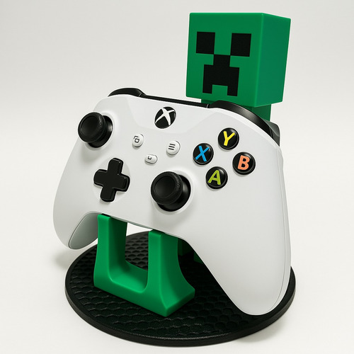 Soporte Para Control De Xbox Series De Minecraft Creeper