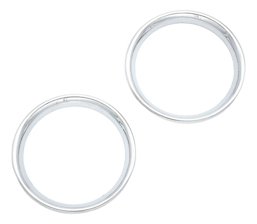 Set 2 Aros Cromados Aire Acondicionado Nissan Frontier 14-24