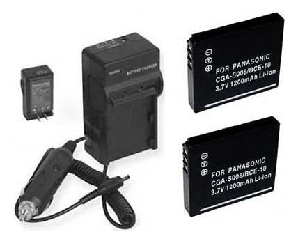 2 Bateria + Cargador Para Panasonic Sdr-s25p Sdr-s26 K N