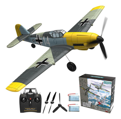 Avión Rc Gluiseur Bf-109 35.56 Cm Para Principiantes
