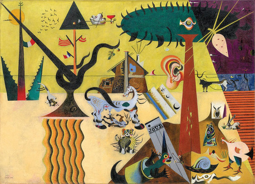 Puzzle 1000 Piezas The Tilled Field By J.miró-eurographics