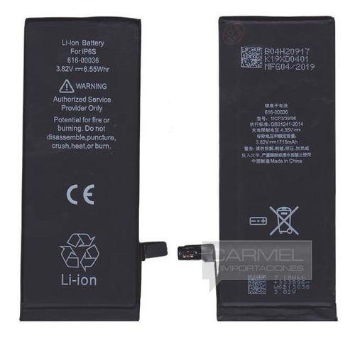 Imagen 1 de 3 de Bateria Para iPhone 6s