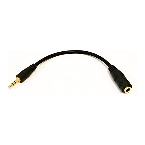 Cable Adaptador Audio Aux In Macho Hembra Para Auricular