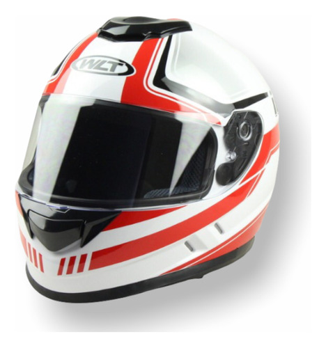 Casco Integral Motociclista Wlt 107 Classic Dot Usa Talla L