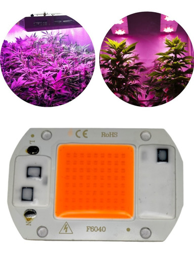 Led Full Spectrum Cultivo Plantas Invernadero 30w 220v 6040