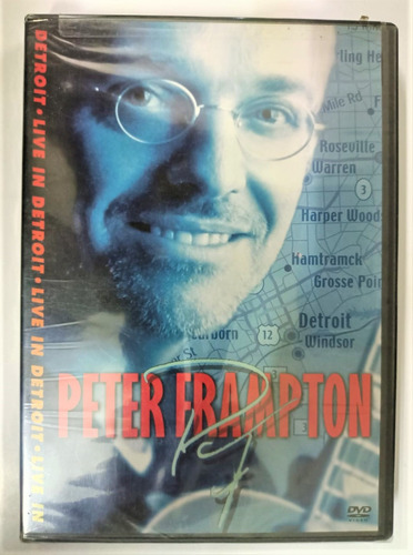 Peter Frampton Live In Detroit Dvd De Usa Como Nuevo