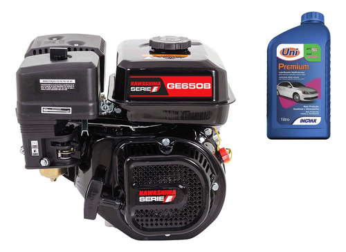 Motor 4 Tempos Kawashima Ge650b 6,5hp Estacionário + Óleo