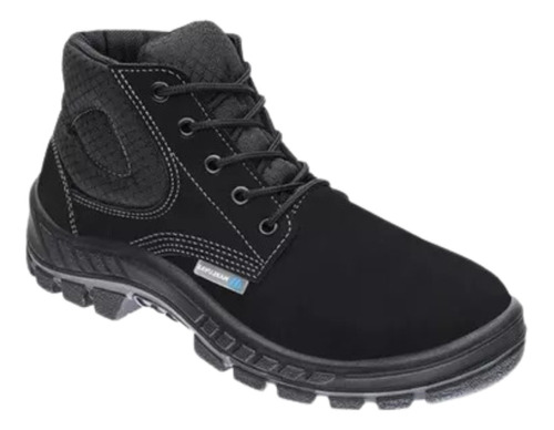 Botina De Segurança Nubuck Preto New Prime Nº40 Marluvas