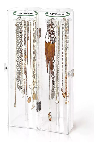 Caja De Almacenamiento De Escritorio Para Collares Y Pulsera