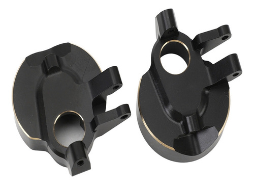 Nudillos Dirección Rc 2 Piezas Para Capra Scx10 1/10 Negro