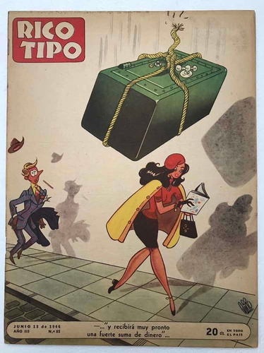 Revista Rico Tipo N° 83 Divito Junio De 1946