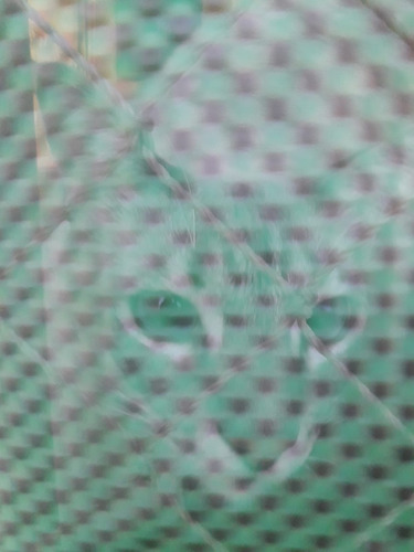 2 Pedaços De Tela De Nylon. Sombreamento Verde 70% Equipesca (Usado)
