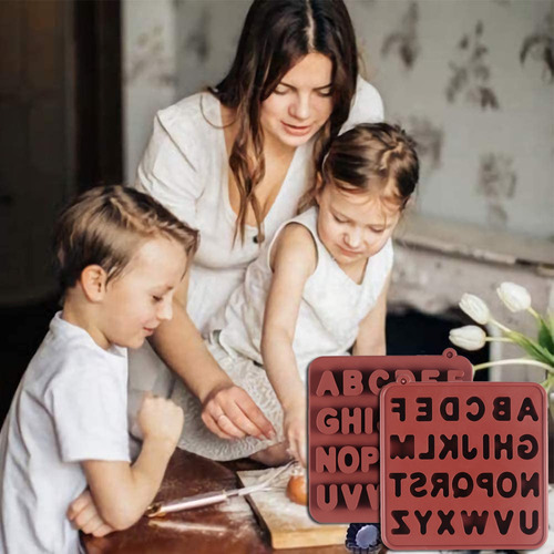 L 26 Letras Em Inglês: Moldes De Chocolate Feitos À Mão, Bol