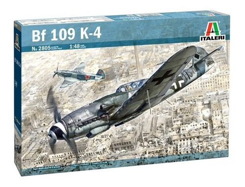 Italeri Avion Bf 109 K-4 1/48 Armar Pintar 2805