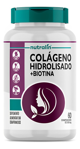 Colágeno Hidrolisado Nutralín 60 Comprimido
