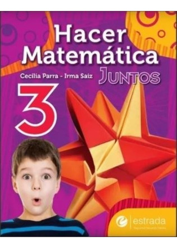 Hacer Matematica Juntos 3, De Parra, Cecilia. Editorial Es 