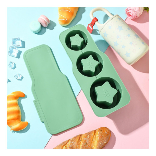 Kitbeads 1 Ppcs Silicona Vumor De Hielo Moldes De Cubo De En