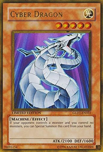 Yu-gi-oh! - Cyber U200bu200bdragon (gld1-en022) - Gold Serie