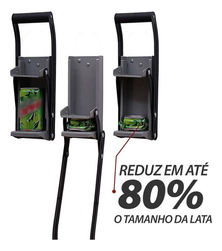 Amasadora Y Compactadora De Latas De 475 Ml Con Abrebotellas