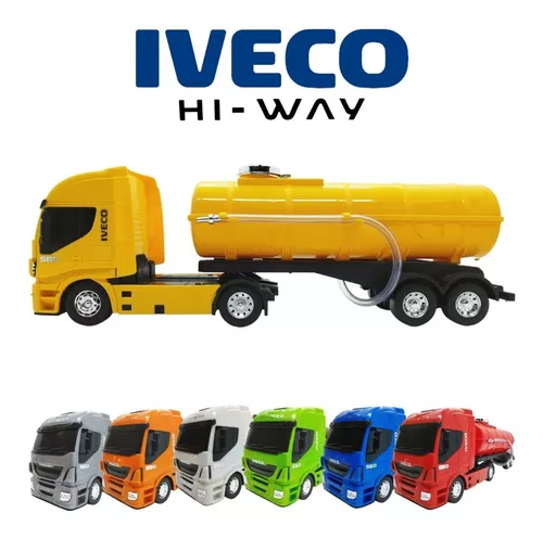 Caminhão de Brinquedo Iveco Hi-Way Tanque - Roda Livre Usual Brinquedos, Shopping