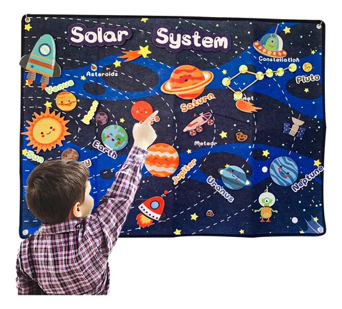 comprar Planetas Sistema Solar Para Niños - Juguete Fieltro, Tablero
