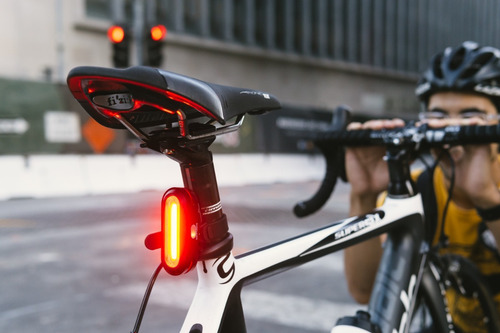 Imagen 2 de 3 de Luz Led Trasera Bicicleta Usb Kryptonite 50lm - Ciclos