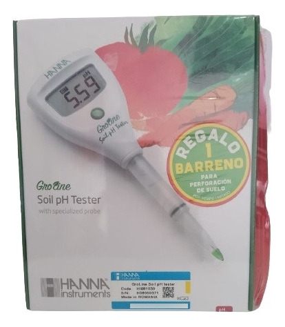 Medidor De Bolsillo Para Ph En Suelos Groline Hi981030 Hanna