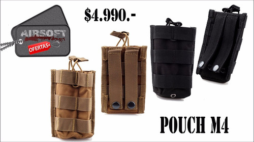 Pouch Mag M4 Táctico . Airsoft