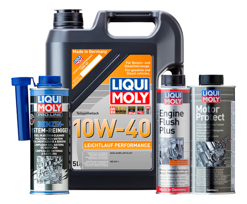 Kit Liqui Moly 10w40 Pro-line Motor Protect + Obsequio!