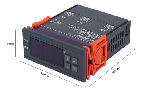 Termostato Digital Mini Controlador De Temperatura Para