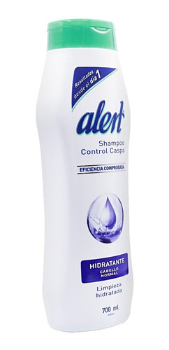 Alert Shampoo Control De La Caspa Para Cabello Normal 700ml.